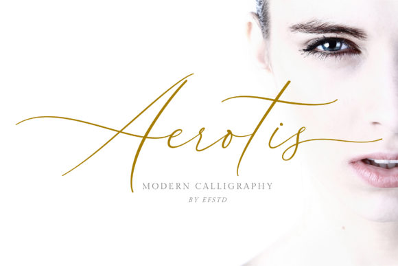 Aerotis: A Bold Handwritten Font for Striking Designs