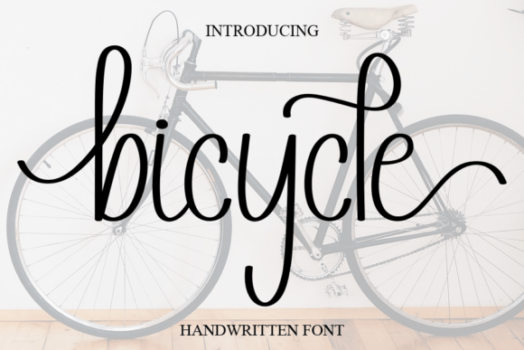 Bicycle Font: A Sweet & Cursive Design Asset