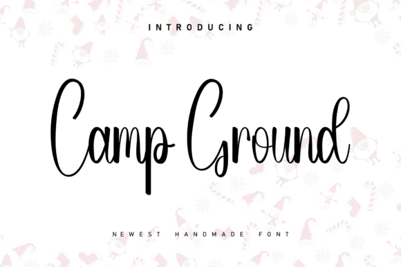 Camp Ground Font: A Cozy Handwritten Touch for Modern Design