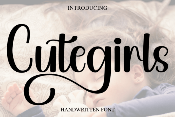 Cutegirls: A Sweet Font for Elegant Design