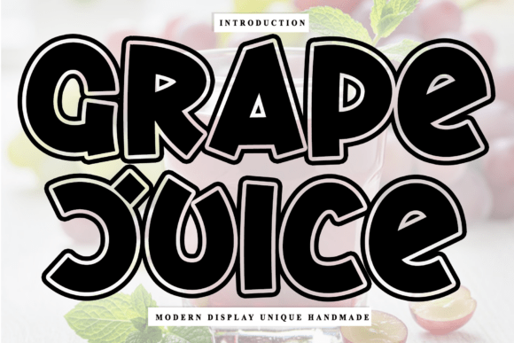 Grape Juice: The Handwritten Font for Modern Branding