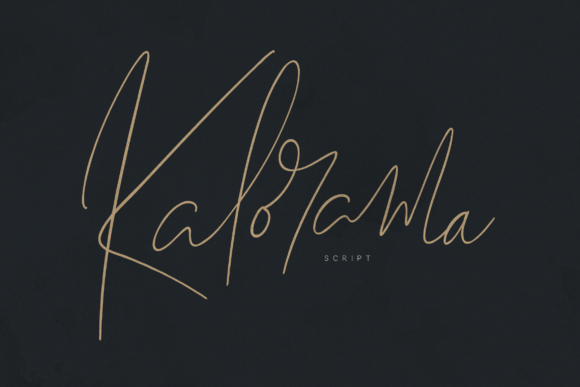 Kalorama Script: The Handwritten Font for Quiet Luxury