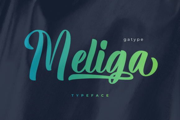 Meliga: Elevating Modern Design with Bold Script Elegance
