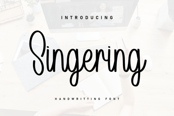 Singering: A Handwritten Font for Heartfelt Design