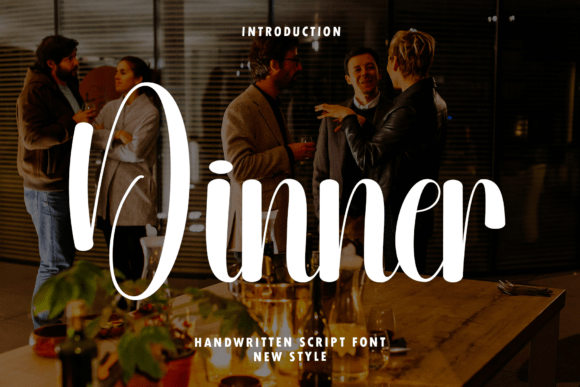 The Dinner Font: Modern Elegance for Visual Design