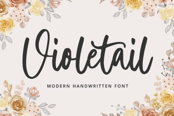 Violetail Modern: Elevating Design with Elegant Typography